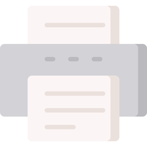 Print print cards ink electronics icon