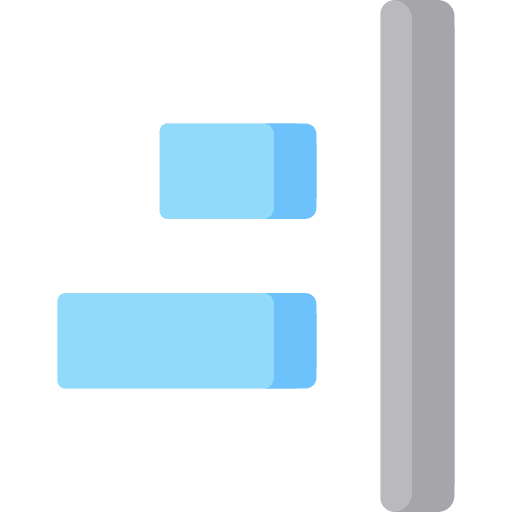 Right alignment right align edit tools text edit icon