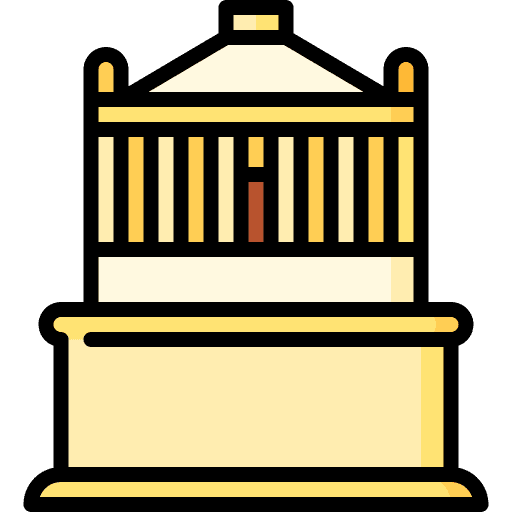 Halicarnassus mausoleum monument halicarnassus mausoleum architecture and city icon Halicarnassus mausoleum monument halicarnassus mausoleum architecture and city icon