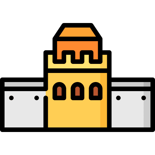 Great wall of china structure architecture and city architectonic icon Great wall of china structure architecture and city architectonic icon