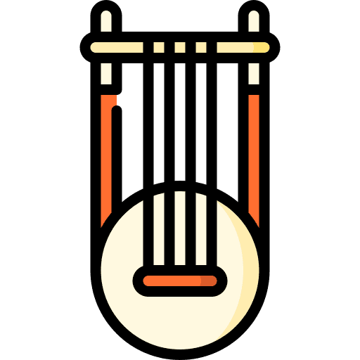 Lyre orchestra lyre harp icon Lyre orchestra lyre harp icon