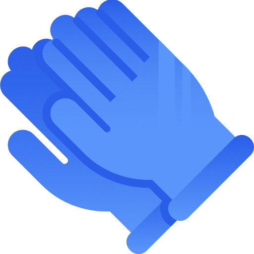 Gloves gloves anti-bacterial safe icon Gloves gloves anti-bacterial safe icon