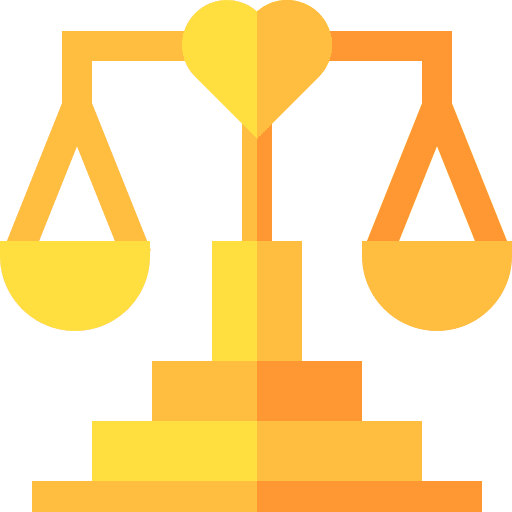Balance miscellaneous equity hand icon Balance miscellaneous equity hand icon