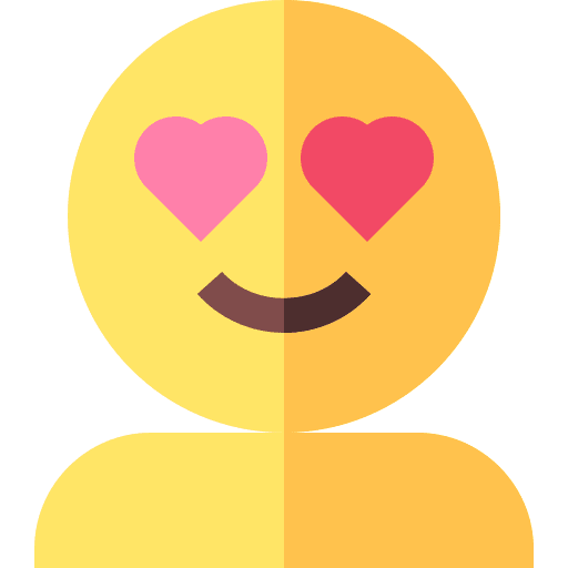 In love smileys emojis smiley icon In love smileys emojis smiley icon