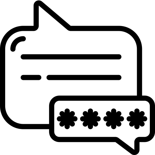 Chat box open access ui conversation icon Chat box open access ui conversation icon