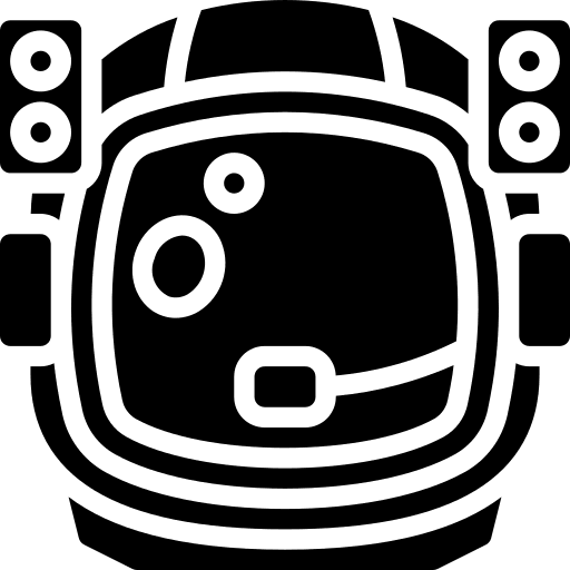 Space suit space travel space exploration electronics icon