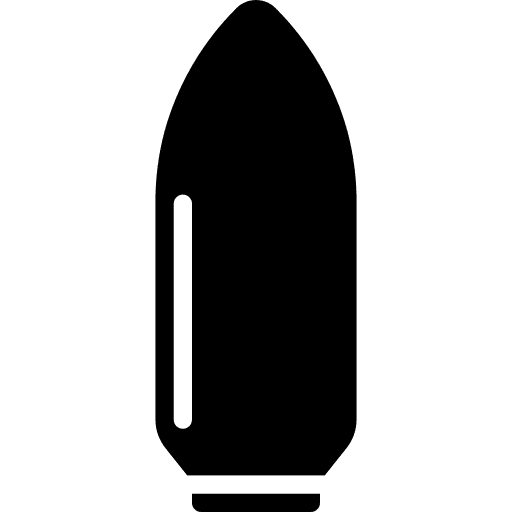 Payload launch bay rocket icon