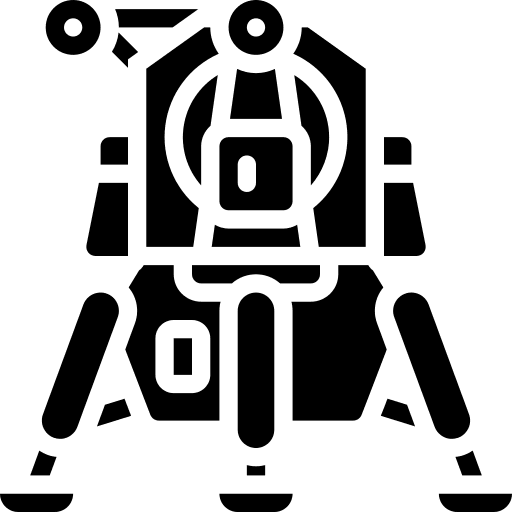 Lander transport science lander icon Lander transport science lander icon