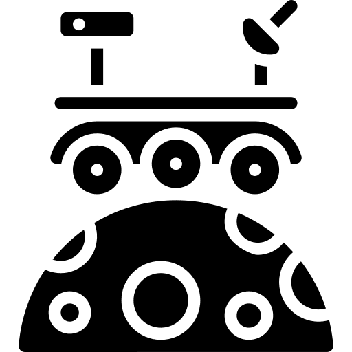 Rover transport automobile science icon Rover transport automobile science icon
