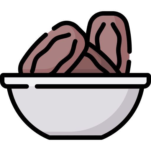 Dates organic vegetarian healthy food icon Dates organic vegetarian healthy food icon