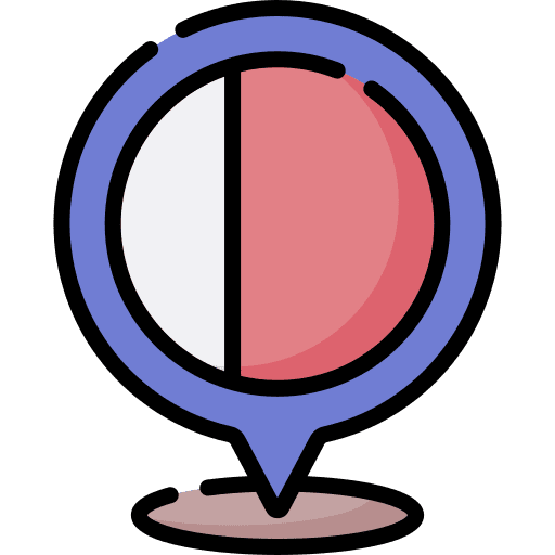 Dubai flag nation location icon Dubai flag nation location icon