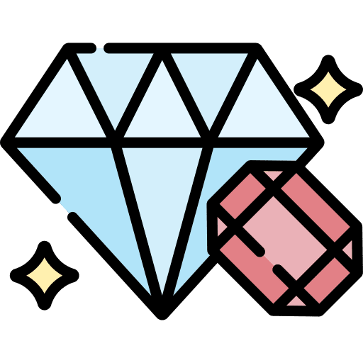 Jewelry glamour precious stone wealth icon Jewelry glamour precious stone wealth icon