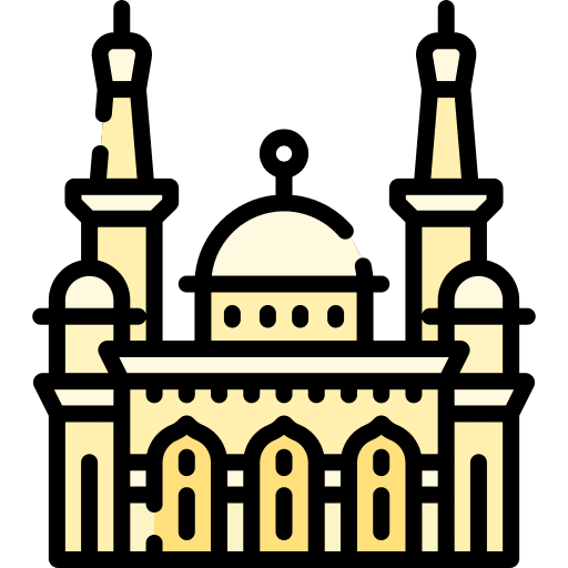 Mosque castle temple building icon Mosque castle temple building icon