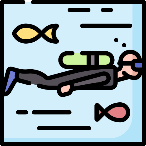 Diving sea dive diving icon Diving sea dive diving icon