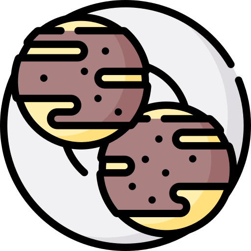 Luqmat dessert gastronomy traditions icon Luqmat dessert gastronomy traditions icon