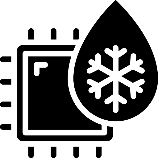 Cpu electronics hardware chip icon