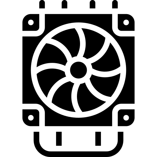 Heatsink electronics hardware computer hardware icon