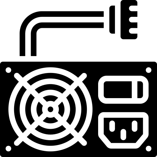 Power supply power supply device technology icon
