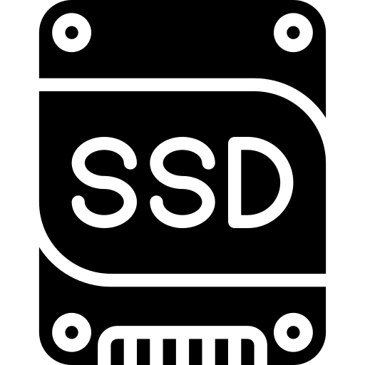 Ssd computer backup sync icon