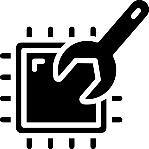 Cpu cpu hardware chip icon