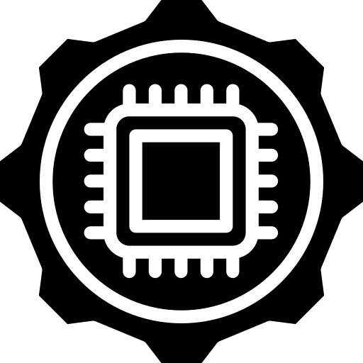 Gear electronics options cog icon