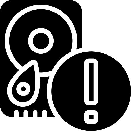 Hard disk hardware harddisk data storage icon