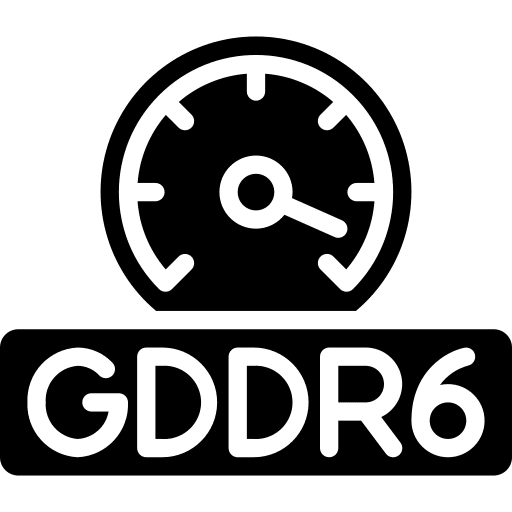 Gauge dial microchip ram icon