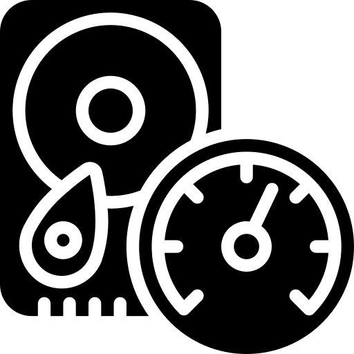 Hard disk accessory harddrive data storage icon