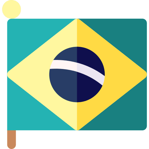 Brazil flag brazil nation icon