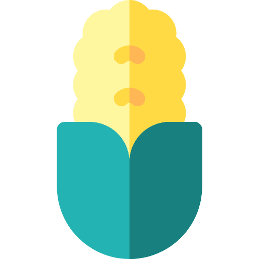 Corn food healthy food vegan icon