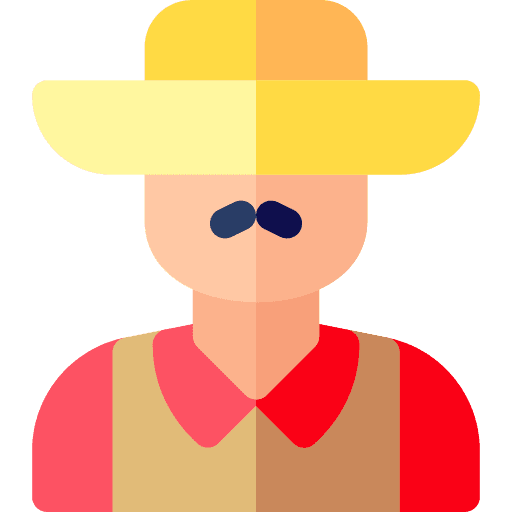 Man celebration costume user icon