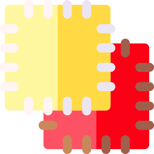 Patch tool equipment fabric icon