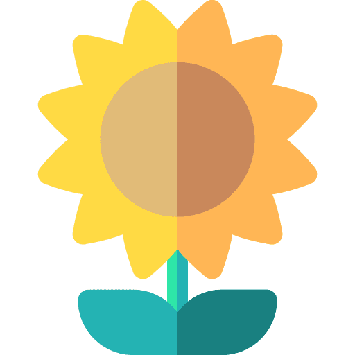 Sunflower sunflower blossom garden icon