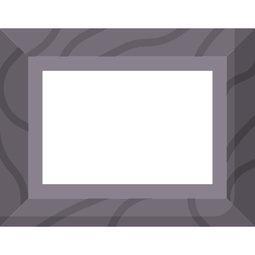 Frame furniture and household picture decoration icon Frame furniture and household picture decoration icon