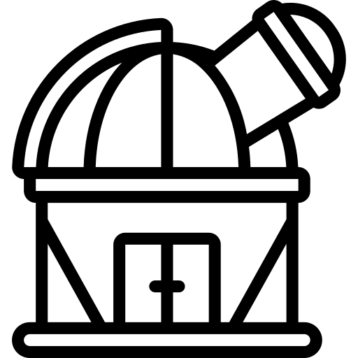 Observatory astronomy observatory telescope icon