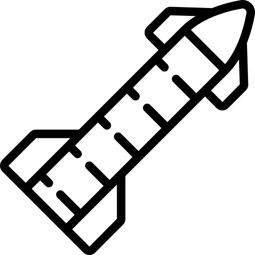 Rocket rocket launch space shuttle space ship icon Rocket rocket launch space shuttle space ship icon