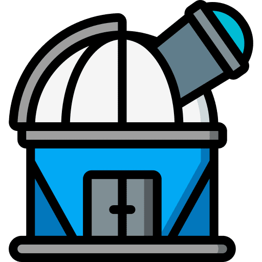 Observatory building education observatory icon