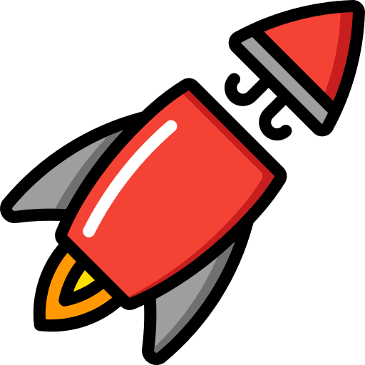 Rocket rocket separation stage icon