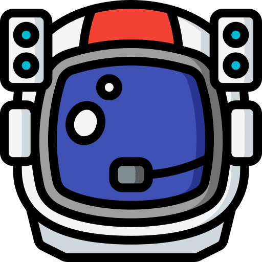 Space suit helmet space exploration miscellaneous icon