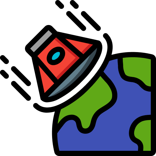 Earth world module apollo icon Earth world module apollo icon