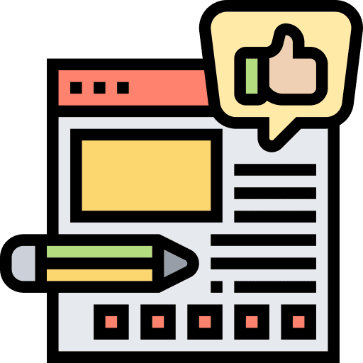 Blogger design content blogger icon