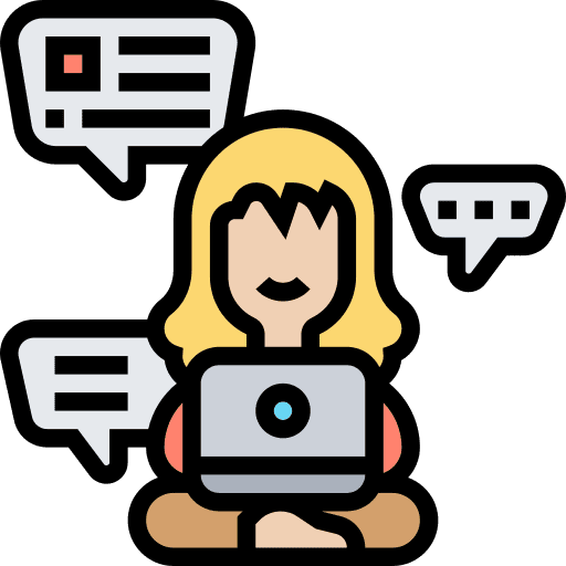 Consulting assistant assistance communications icon Consulting assistant assistance communications icon