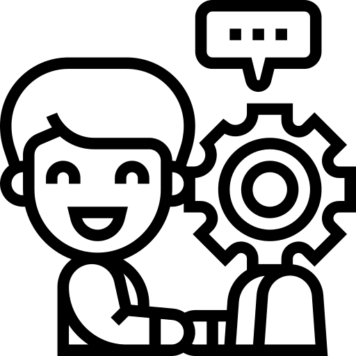 Consultant management analysis business icon Consultant management analysis business icon