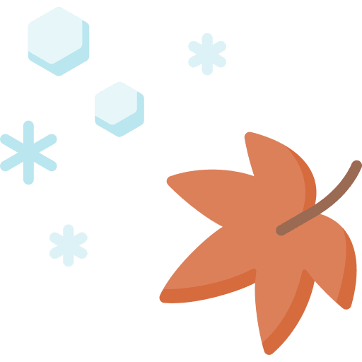 Fall fall season leaf icon