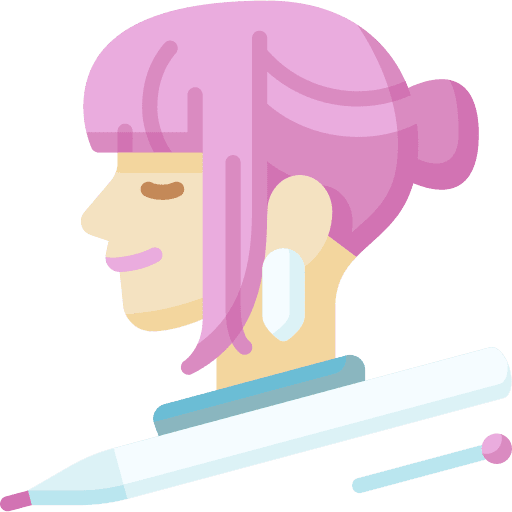 Fashion designer avatar pink hair occupation icon Fashion designer avatar pink hair occupation icon