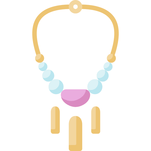 Necklace jewel fashion necklace icon Necklace jewel fashion necklace icon