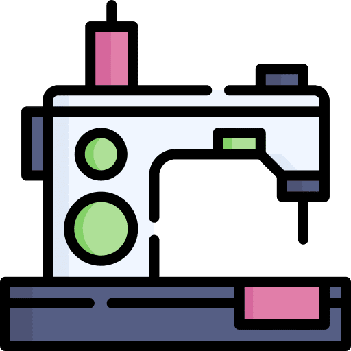 Sewing machine handcraft fashion tailor icon Sewing machine handcraft fashion tailor icon