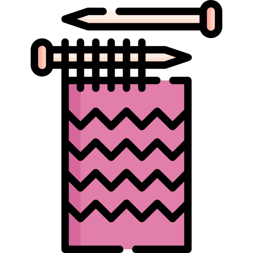 Knitting sew needles crafts icon Knitting sew needles crafts icon
