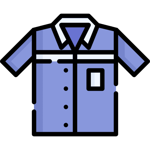 Shirt short sleeves garment outfit icon Shirt short sleeves garment outfit icon