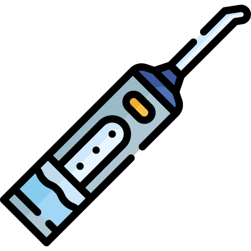 Dental irrigator medical tool medical equipment water icon Dental irrigator medical tool medical equipment water icon